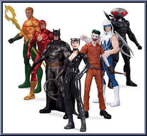 Heroes vs Super Villain 7 Pack from New 52 - Multi-Packs manufactured by DC Collectibles [Loose]