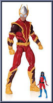 Johnny Quick (with Atomica) (Crime Syndicate) from New 52 - DC Comics Super-Villains manufactured by DC Collectibles [Loose]