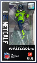 DK Metcalf (Seattle Seahawks) from NFL - Series 1 manufactured by Imports Dragon [Front]