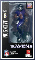 Lamar Jackson (Baltimore Ravens) from NFL - Series 1 manufactured by Imports Dragon [Front]