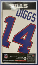 Stefon Diggs (Buffalo Bills) from NFL - Series 3 manufactured by Imports Dragon [Back]