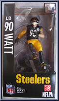 TJ Watt (Pittsburgh Steelers) from NFL - Series 1 manufactured by Imports Dragon [Front]