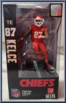 Travis Kelce (Kansas City Chiefs) (Chase) from NFL - Series 2 manufactured by Imports Dragon [Front]