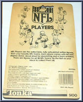 Steelers from NFL Players - Basic Series manufactured by Tonka [Back]