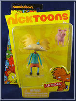 Arnold from Nicktoons - Hey Arnold manufactured by Jazwares [Front]