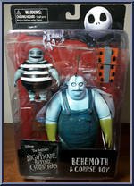 Behemoth & Corpse Boy from Nightmare Before Christmas - Basic Series manufactured by Diamond Select [Front]