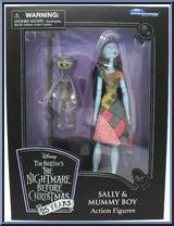 Sally & Mummy Boy from Nightmare Before Christmas - 25 Years manufactured by Diamond Select [Front]