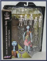 Sally, Mummy Boy & Hanging Tree from Nightmare Before Christmas - Select manufactured by Diamond Select [Front]