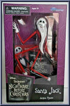 Santa Jack from Nightmare Before Christmas - Purple Box manufactured by Diamond Select [Front]