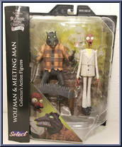 Wolfman & Melting Man from Nightmare Before Christmas - Select manufactured by Diamond Select [Front]