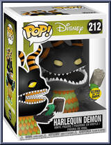 Harlequin Demon (Glow in the Dark) from Nightmare Before Christmas - Pop! Vinyl Figures manufactured by Funko [Front]
