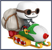 Jack Skellington in Snowmobile Action Figure