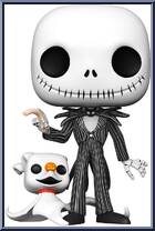 Jack Skellington with Zero (10" Scale) Action Figure