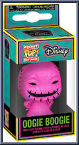 Oogie Boogie (Black Light) from Nightmare Before Christmas - Pop! Keychains manufactured by Funko [Front]