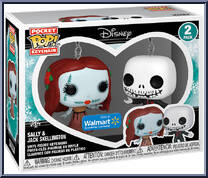 Sally / Jack Skellington (Formal Wear) from Nightmare Before Christmas - Pop! Keychains manufactured by Funko [Front]