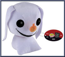 Zero from Nightmare Before Christmas - Pop! Plush manufactured by Funko [Loose]