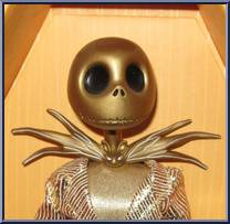 Jack Skellington (Gold Millenium Edition) from Nightmare Before Christmas - 16" Coffins manufactured by Jun Planning [Loose]