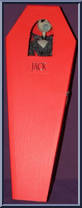 Jack Skellington (Red Coffin) (Shocked) from Nightmare Before Christmas - 16" Coffins manufactured by Jun Planning [Front]
