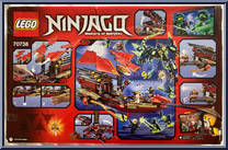 Final Flight of Destiny's Bounty from Ninjago - Possession manufactured by Lego [Back]