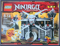 Garmadon's Dark Fortress from Ninjago - Masters of Spinjitzu manufactured by Lego [Front]
