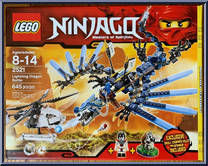 Lightning Dragon Battle from Ninjago - Masters of Spinjitzu manufactured by Lego [Front]