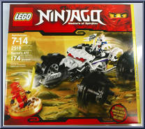 Nuckal's ATV from Ninjago - Masters of Spinjitzu manufactured by Lego [Front]
