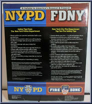 Fireman / Police Officer from NYPD / FDNY - Basic Series manufactured by Real Heroes [Back]