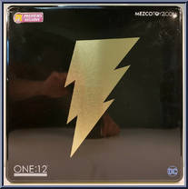 Black Adam from One:12 Collective - DC manufactured by Mezco [Front]