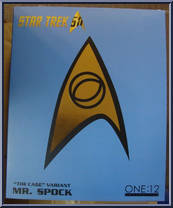 Spock (Cage) from One:12 Collective - Star Trek manufactured by Mezco [Front]