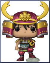 Armored Luffy (Metallic) (Chase) from One Piece - Pop! Vinyl Figures manufactured by Funko [Loose]