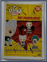 Garou (Black Eyes) from One Punch Man - Pop! Vinyl Figures manufactured by Funko [Back]