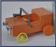 Orange Crate Cart Action Figure