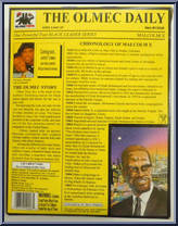 Malcolm X from Our Powerful Past - Basic Series manufactured by Olmec Toys [Back]
