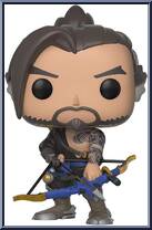 Hanzo from Overwatch - Pop! Vinyl Figures manufactured by Funko [Loose]