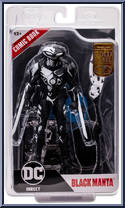 Black Manta (Line Art) from Page Punchers - 7" Scale manufactured by McFarlane [Front]