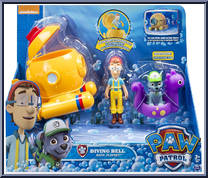 Captain Turbot's Diving Bell Bath Playset from Paw Patrol - Bath Adventure manufactured by Spinmaster [Front]