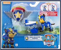 Chase from Paw Patrol - Air Rescue manufactured by Spinmaster [Front]