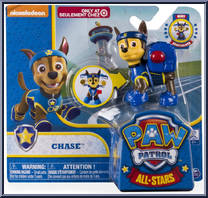 Chase from Paw Patrol - All-Stars manufactured by Spinmaster [Front]