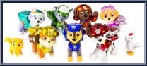 Limited Edition Action Pack Pup Metallic Series 9 Figure Set