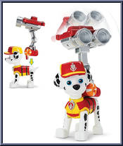 Marshall from Paw Patrol - Sea Patrol - Lifeguard manufactured by Spinmaster [Loose]