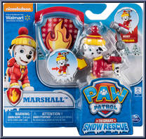 Marshall from Paw Patrol - Great Snow Rescue - Wal-Mart manufactured by Spinmaster [Front]