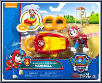 Marshall from Paw Patrol - Sea Patrol - Launching Surfboard manufactured by Spinmaster [Front]
