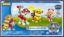 Marshall, Rubble, Skye from Paw Patrol - Multi-Packs manufactured by Spinmaster [Front]