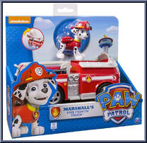 Marshall's Fire Fightin' Truck from Paw Patrol - Vehicles manufactured by Spinmaster [Front]