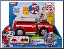On a Roll Marshall Figure and Vehicle from Paw Patrol - Vehicles (Interactive) manufactured by Spinmaster [Front]