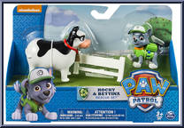 Rocky & Bettina  from Paw Patrol - Rescue Set manufactured by Spinmaster [Front]