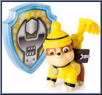 Rubble from Paw Patrol - Great Snow Rescue - Wal-Mart manufactured by Spinmaster [Loose]