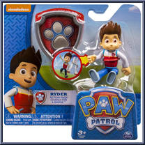 Ryder from Paw Patrol - Action Pack Pup & Badge manufactured by Spinmaster [Front]