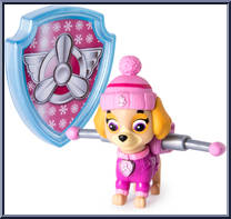 Skye from Paw Patrol - Great Snow Rescue - Wal-Mart manufactured by Spinmaster [Loose]