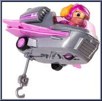 Skye's Rescue Jet from Paw Patrol - Vehicles manufactured by Spinmaster [Loose]